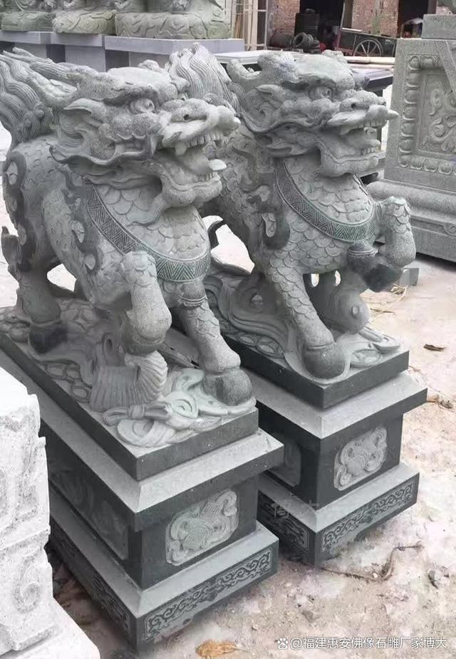 详解：最佳摆放点与注意事项m6米乐石雕麒麟安放位置(图10)